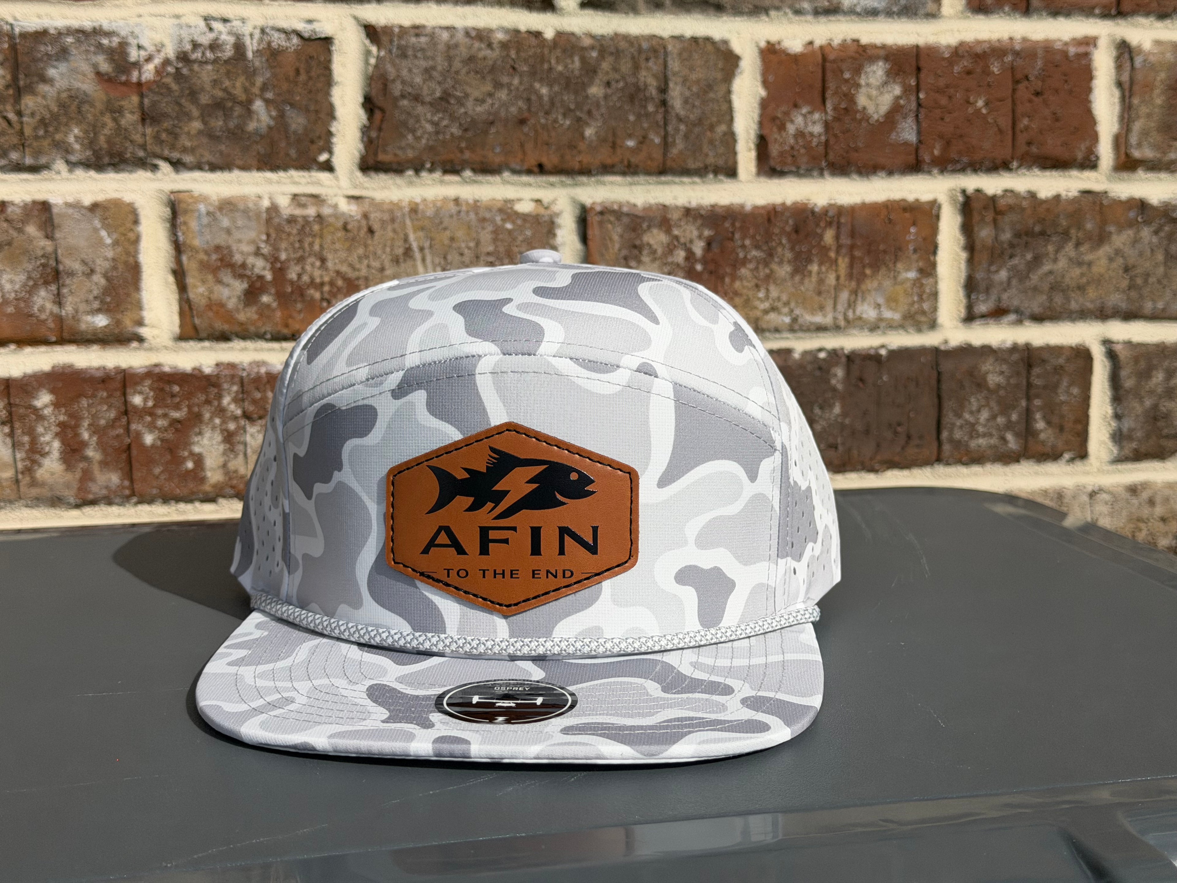 AFIN Coastal Camo 7 Panel Rope Hat