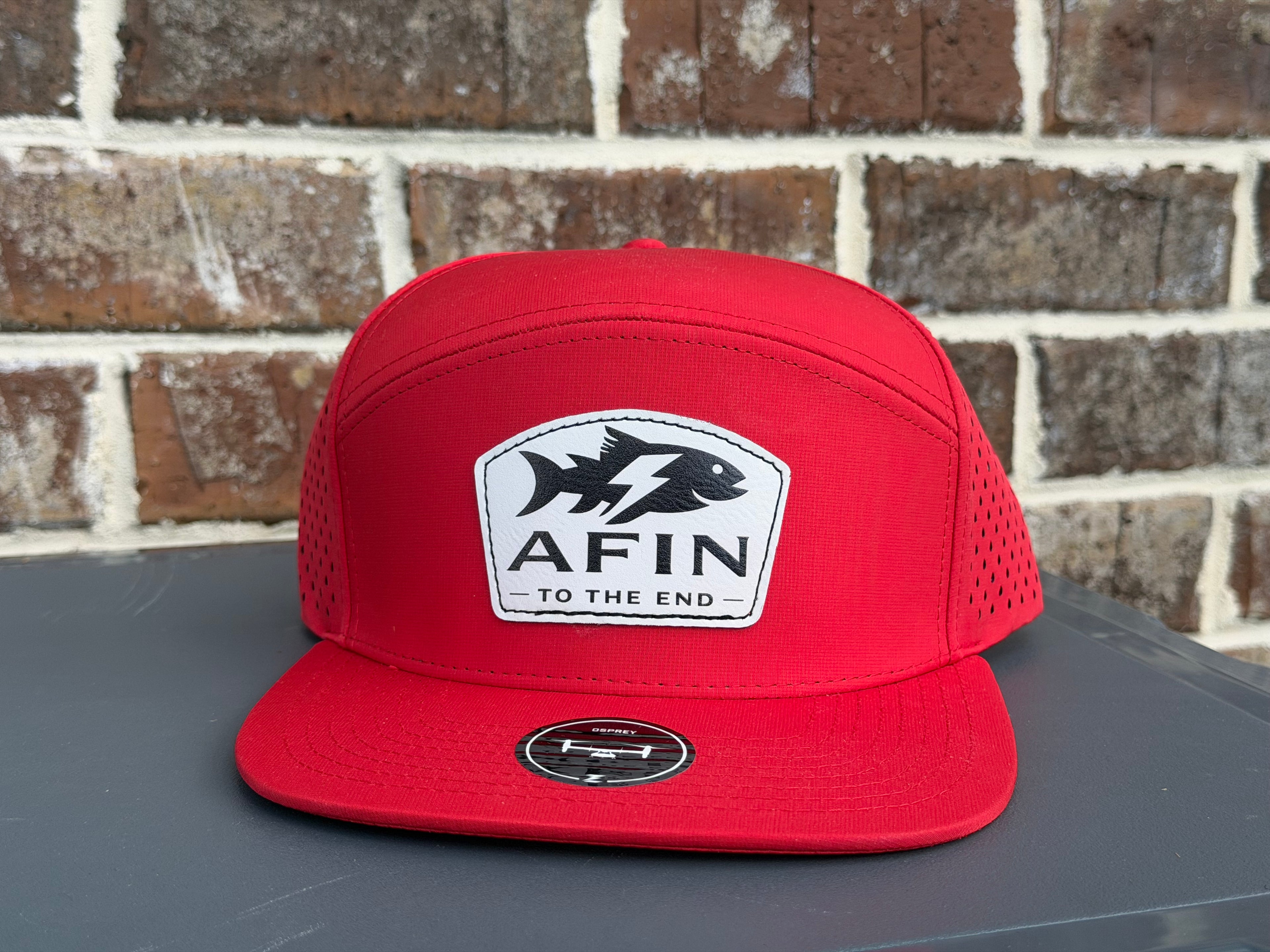 AFIN Redline 7 Panel Hat
