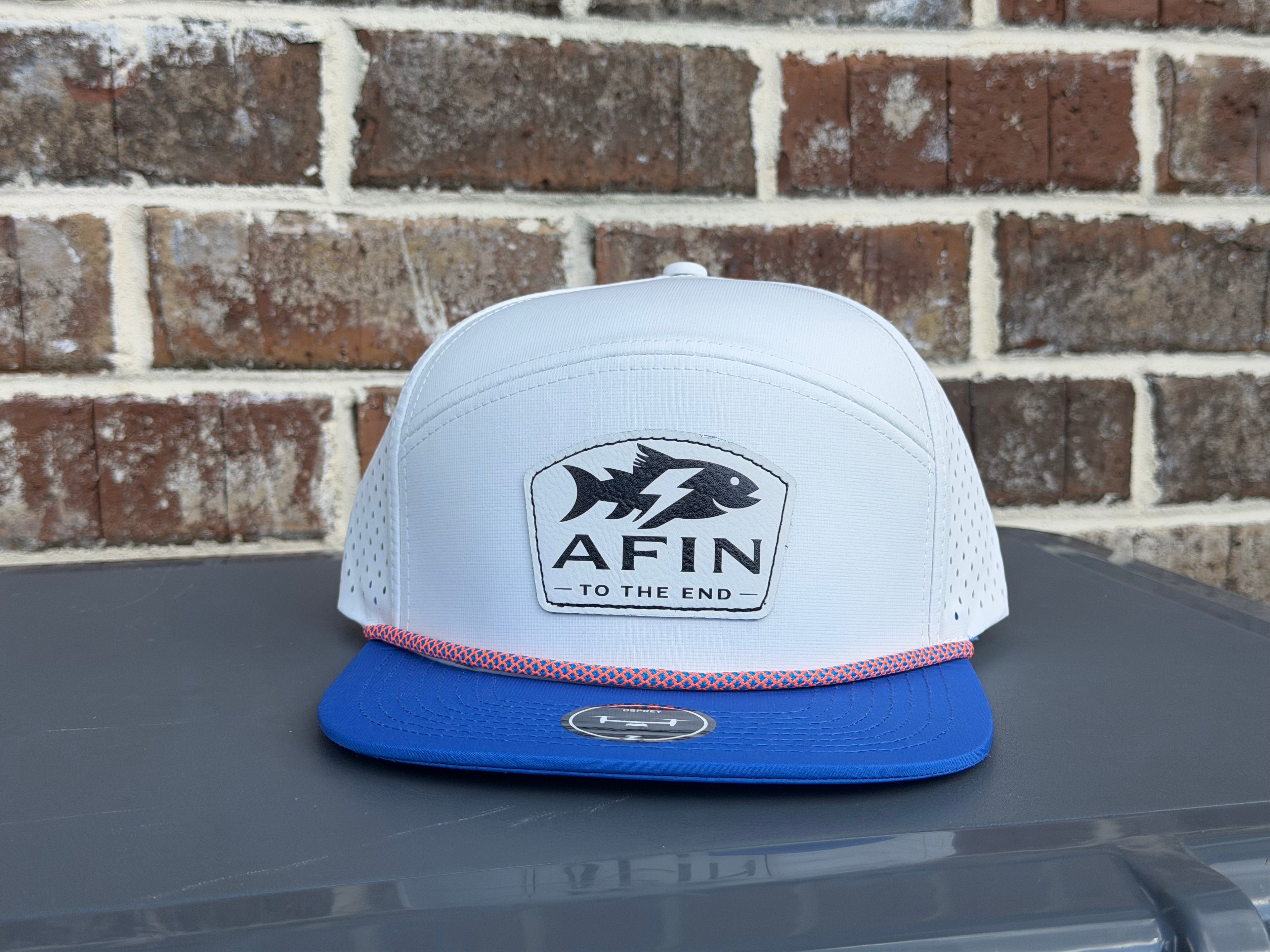 AFIN Electric Blue 7 Panel Rope Hat