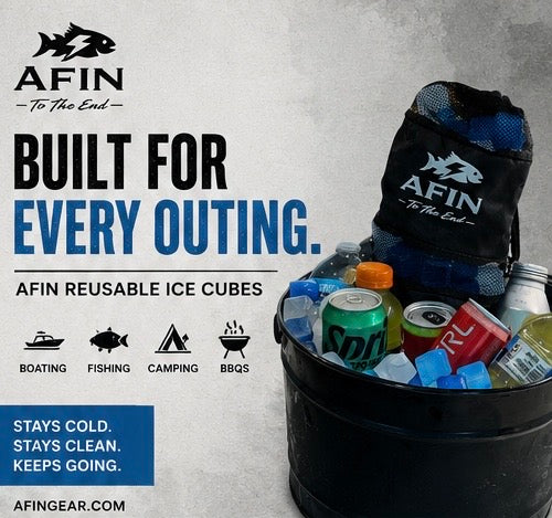 AFIN Reusable Ice (400 Cubes)