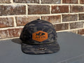 AFIN Midnight Camo 7 Panel Hat