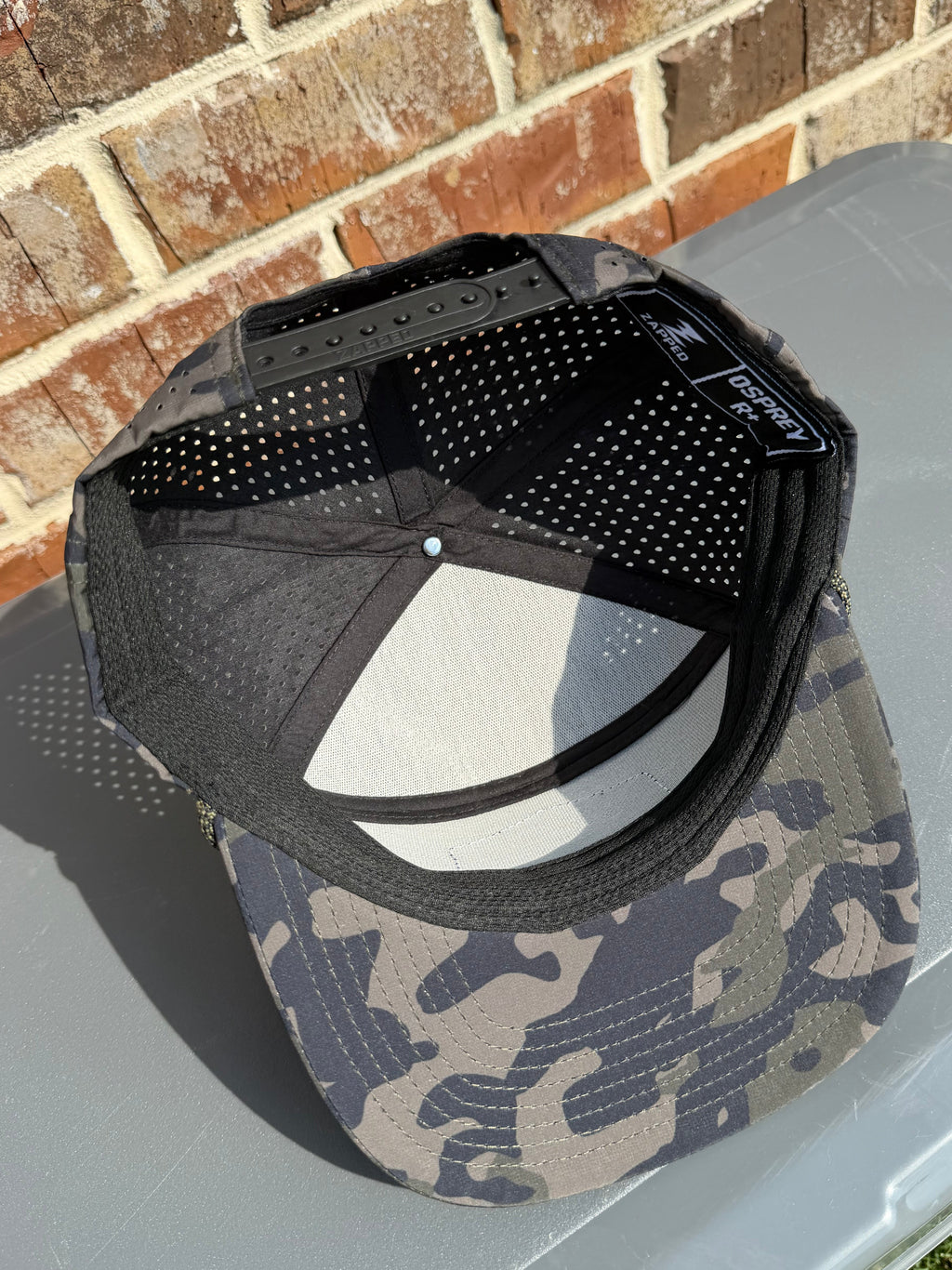 AFIN Midnight Camo 7 Panel Hat