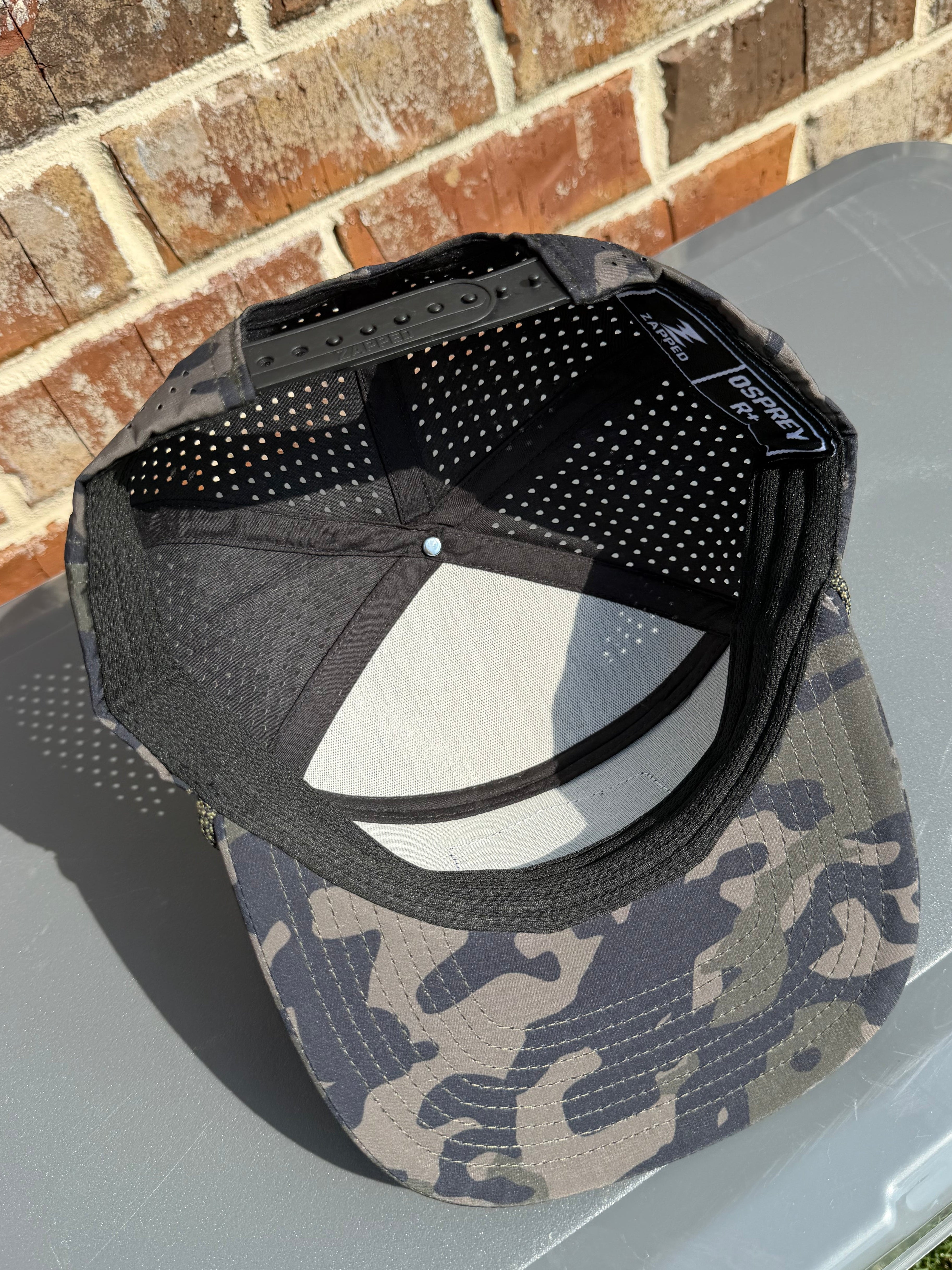 AFIN Midnight Camo 7 Panel Hat
