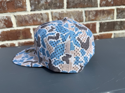 AFIN Bluewater Camo 7 Panel Hat