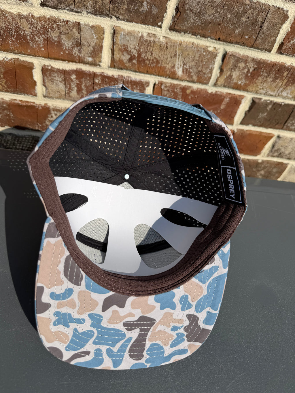 AFIN Bluewater Camo 7 Panel Hat