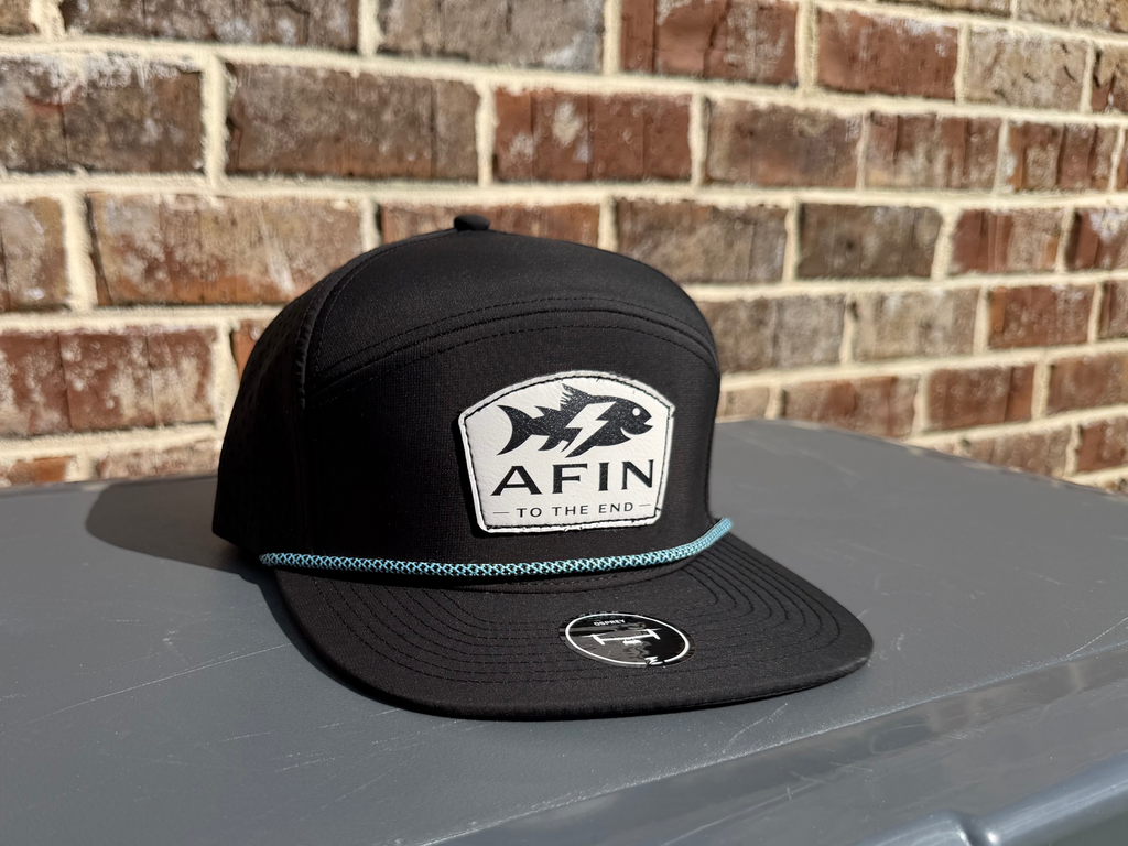 AFIN Midnight Tide 7 Panel Rope Hat