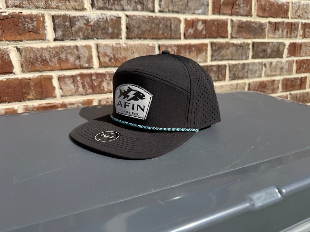 AFIN Midnight Tide 7 Panel Rope Hat